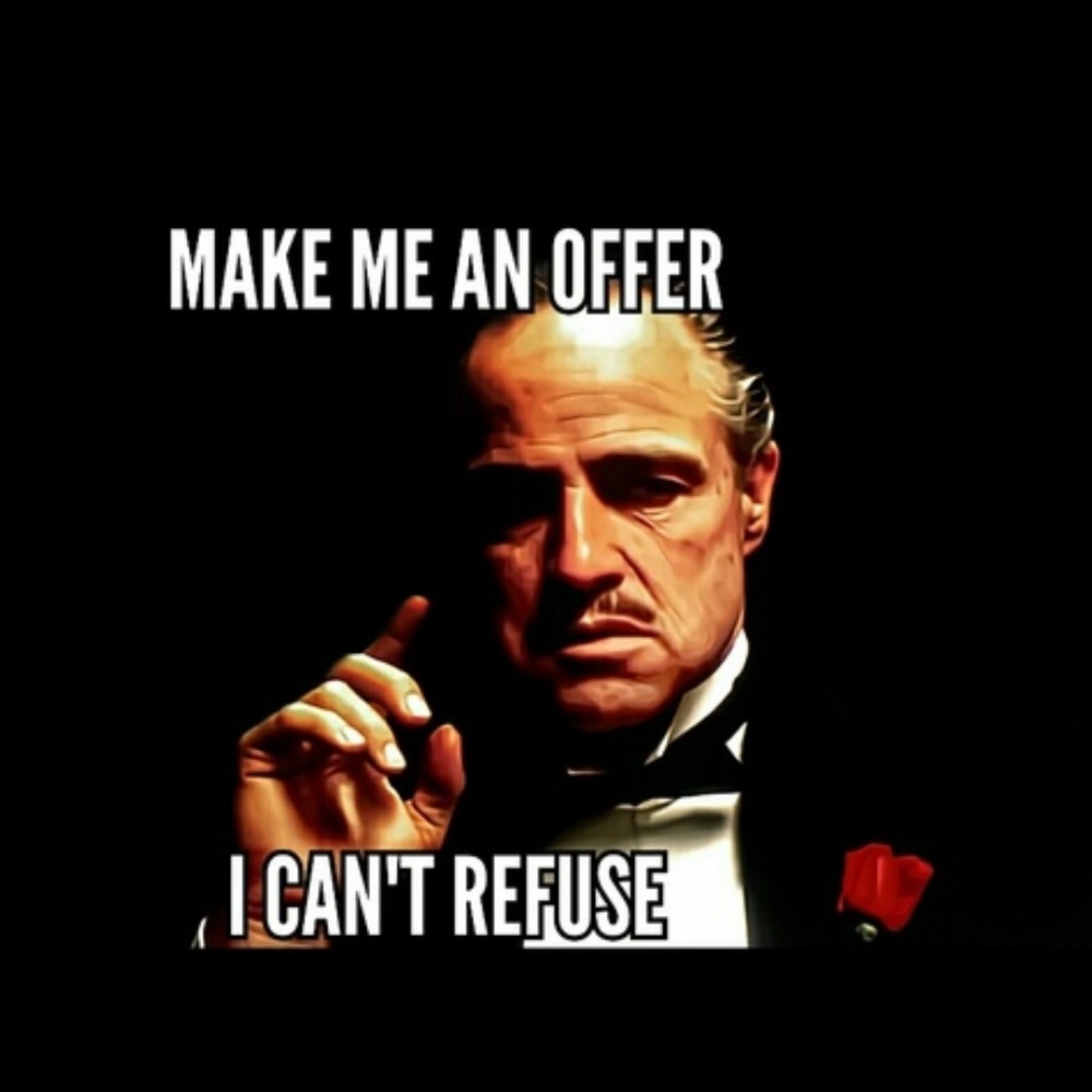 Make me an offer!